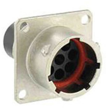 Souriau Sunbank by Eaton 丸型コネクタ， 8極， スタンダード， フランジマウント， UT00128PH6 - SOURIAU