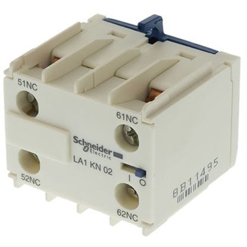 Schneider Electric 補助接点， 2， LA1K， 10 A， 型式：LA1KN02 シュナイダーエレクトリック