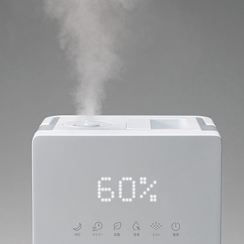 上部給水式ハイブリッド加湿器スクエアミスト スリーアップ