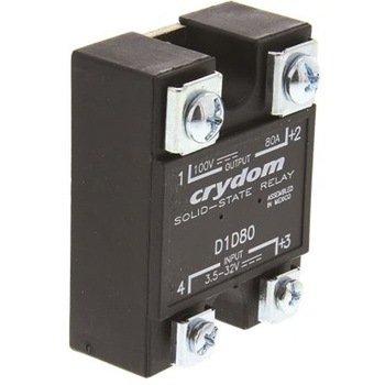Sensata Crydom ソリッドステートリレー 最大負荷電流:80 A 最大負荷電圧:100 V 表面実装， D1D80 Sensata / Crydom