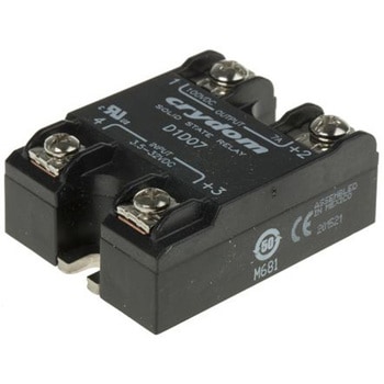 Sensata Crydom ソリッドステートリレー 最大負荷電流:7 A 最大負荷電圧:100 V 表面実装， D1D07 - Sensata / Crydom