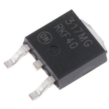 onsemi 電圧レギュレータ リニア電圧 1.2 → 37 V， 3-Pin， LM317MDTG onsemi