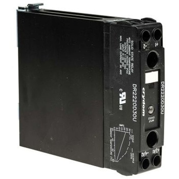 Sensata Crydom ソリッドステートリレー 最大負荷電流:30 A 最大負荷電圧:200 V dc DINレール， DR2220D30U Sensata / Crydom