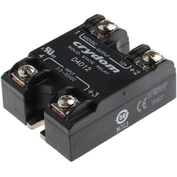 Sensata Crydom ソリッドステートリレー 最大負荷電流:12 A 最大負荷電圧:400 V 表面実装， D4D12 Sensata / Crydom