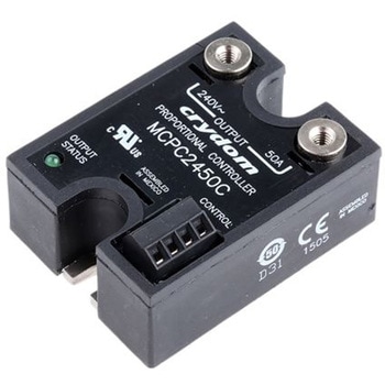 Sensata Crydom ソリッドステートリレー 最大負荷電流:50 A 最大負荷電圧:280 V rms パネルマウント， MCPC2450C Sensata / Crydom