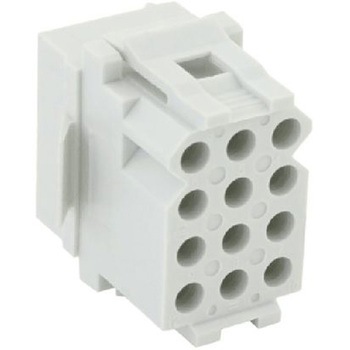 Souriau Sunbank by Eaton コネクタハウジング 12極 4列 SMS12R3 SOURIAU