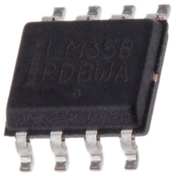 onsemi オペアンプ， 表面実装， 2回路， 単一電源， LM358ADR2G onsemi