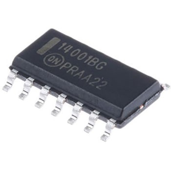onsemi ロジックゲート， NOR， 表面実装， 2-入力， MC14001BDG onsemi