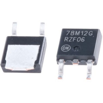 onsemi 電圧レギュレータ リニア電圧 12 V， 3-Pin， MC78M12CDTG onsemi