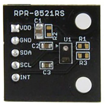 ローム 光センサ， 近接センサ評価ボード RPR-0521RS RPR-0521RS-EVK-001 ROHM