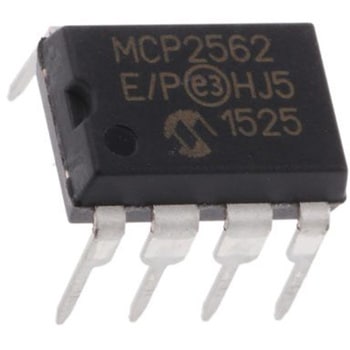 マイクロチップ， CANトランシーバー， IEC 61000-4-2， 8-Pin PDIP MICROCHIP