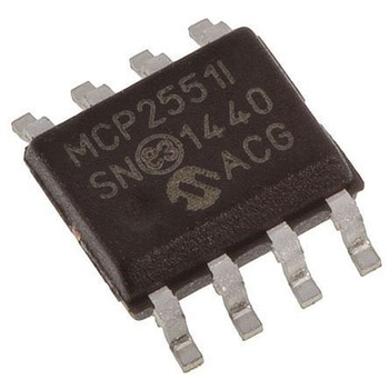 マイクロチップ， CANトランシーバー， ISO 11898， 8-Pin SOIC MICROCHIP
