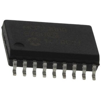 マイクロチップ， I/Oエキスパンダ 8， I2C、シリアル SOIC MCP23008-E/SO MICROCHIP