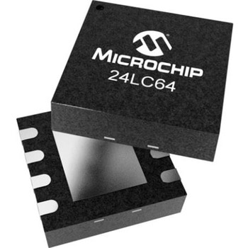 マイクロチップ， EEPROM 64kbit シリアル-2 ワイヤー， シリアル-I2C AEC-Q100 MICROCHIP