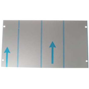 ラックパネル nVent SCHROFF フロントパネル 6U 483 x 177mm nVent ? Schroff