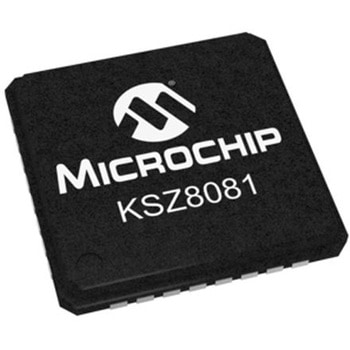 マイクロチップ，  イーサネットトランシーバ IEEE 802.3， 3.3 V， 32-Pin QFN MICROCHIP