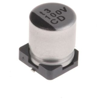 ニチコン コンデンサ 100μF， ，35V dc， UCD1V101MCL6GS ニチコン