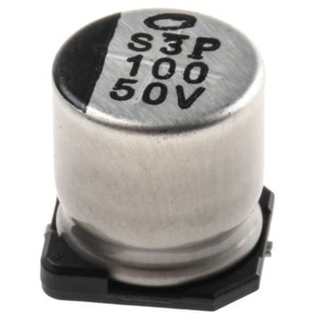 ニチコン コンデンサ 100μF， ，50V dc， UUX1H101MNL1GS - ニチコン