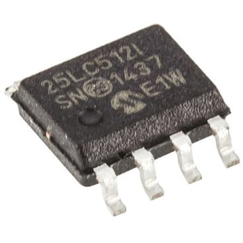 マイクロチップ， シリアルEEPROM 512kbit シリアル-SPI MICROCHIP