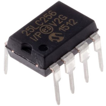 マイクロチップ， シリアルEEPROM 256kbit シリアル-SPI AEC-Q100 MICROCHIP