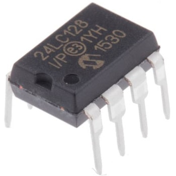 マイクロチップ， シリアルEEPROM 128kbit シリアル-I2C AEC-Q100 MICROCHIP