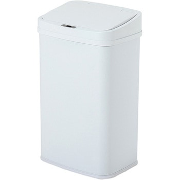 自動開閉 ゴミ箱 ごみ箱 縦開き センサー付き 大容量 50L ステンレス ハンズフリー 電池式 萩原