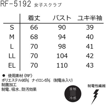 女子スクラブ ナガイレーベン