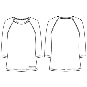 男女兼用Tシャツ - ナガイレーベン