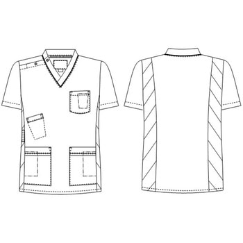 男女兼用スクラブ ナガイレーベン