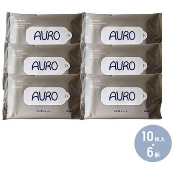 【日本製】カビ取りシート 10枚入り×6個 AURO(アウロ)