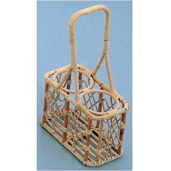 籐ビールポーター 210×115×350mm 2本入 - 萬洋