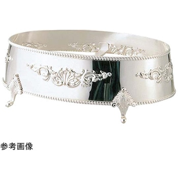 洋白小判皿飾台 アズワン