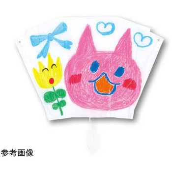 ATぐにゃぐにゃ凧 ほねなし オレンジ糸 - アーテック