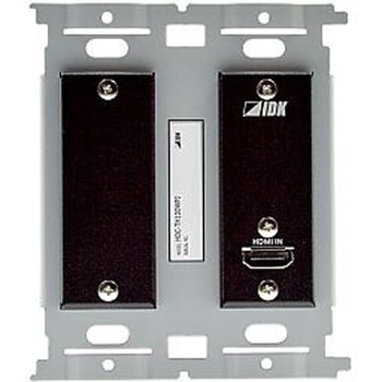 HDC-TH100WPJ-B 4K@60対応 HDBaseT送信器 ウォールプレートモデル：黒