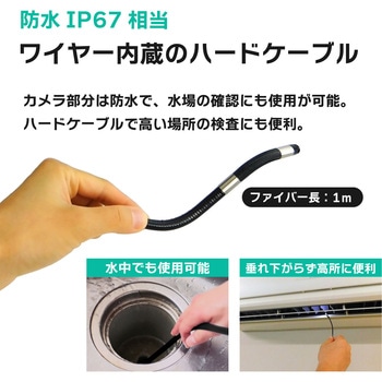 ファイバースコープカメラ1M1レンズ ブロードウォッチ