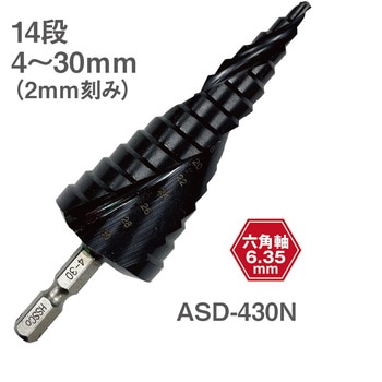 スパイラルステップドリル アックスブレーン
