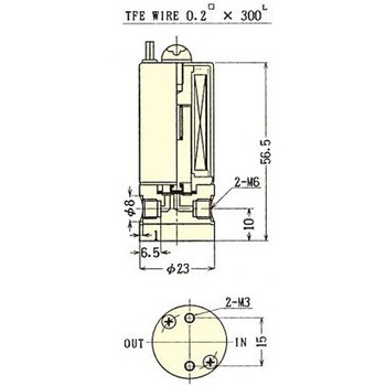 PTFE2方メス電磁弁 FST F-2362シリーズ フロン工業