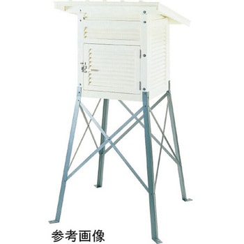 百葉箱小型4号 単葉 425×425×440mm H4-HTシリーズ 大平産業