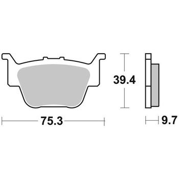 セリエオロ ブレーキパッド SD 07HO55SD brembo