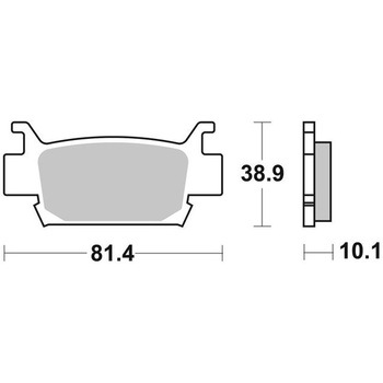 セリエオロ ブレーキパッド SD 07HO58SD - brembo