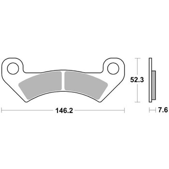 セリエオロ ブレーキパッド SD 07GR85SD brembo