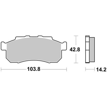セリエオロ ブレーキパッド SD 07HO67SD brembo