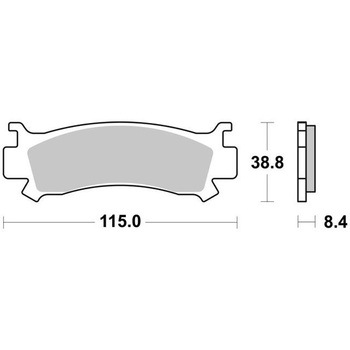 セリエオロ ブレーキパッド SD 07HO68SD - brembo