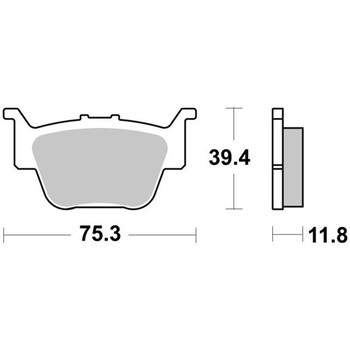 セリエオロ ブレーキパッド SD 07HO69SD brembo