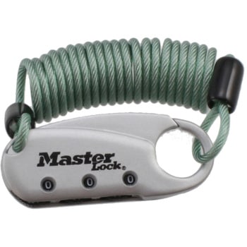 ダイヤル式コイルケーブルロック MASTER LOCK