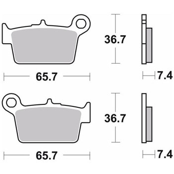 セリエオロ ブレーキパッド CC 07GR05CC brembo