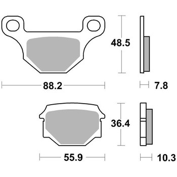 セリエオロ ブレーキパッド CC 07GR09CC brembo