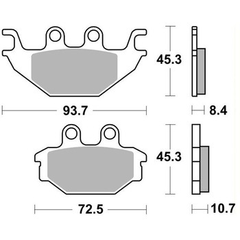 セリエオロ ブレーキパッド CC 07GR81CC brembo