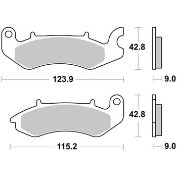 セリエオロ ブレーキパッド CC 07GR96CC brembo