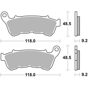 セリエオロ ブレーキパッド CC 07HD22CC brembo